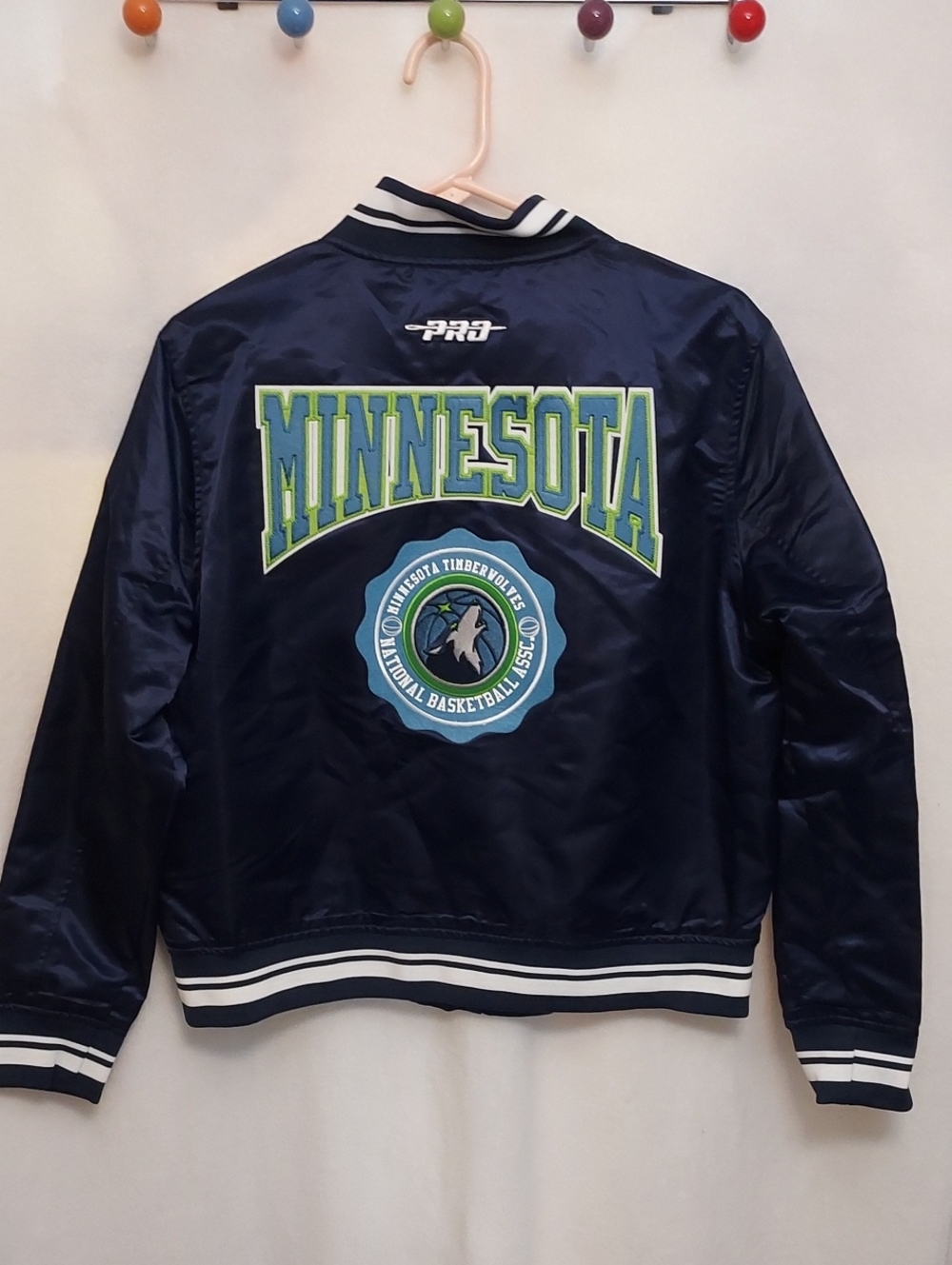 Pro Standard Timberwolves Bomber Jacket - Picture 8 of 16